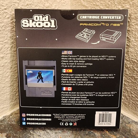 NES - Famicom to NES Converter (NEW) - Adapter - Old Skool - Picture 2 of 3